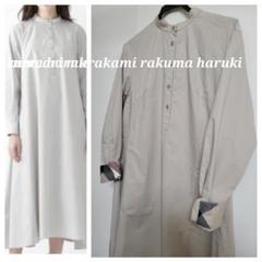 美品☆ブルーレーベルクレストブリッジ 半袖シャツワンピース 38 ブルーレーベルクレストブリッジ ☆半袖ワンピース 38 未着用