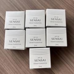 新品　SENSAI センサイ　クリームファンデーション 7個セットのサムネイル