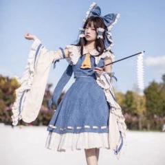 東方Project青霊夢 博麗霊夢コスプレ衣装 ー森森仙デザイン