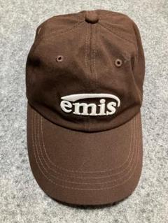新品未使用✴︎タグ付きemisキャップ　ブラウン 2025年最新】EMIS キャップ ブラウンの人気アイテム - メルカリ