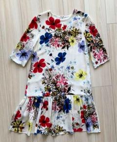 ERDEM(アーデム)シルクの花柄ワンピース