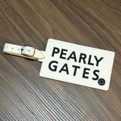 PEARLY GATES ネームプレート ホワイト