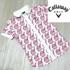 Callaway Golf カップケーキ柄 ポロシャツ S