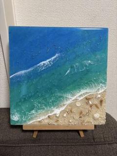 海の風景アート レジン作品