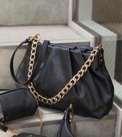 【美品】オウレンティ ハンドバッグ　レザー　シボ革　ブラック　シルバー金具 楽天市場】AULENTTI オウレンティ ハンドバッグ LB 85123 DO