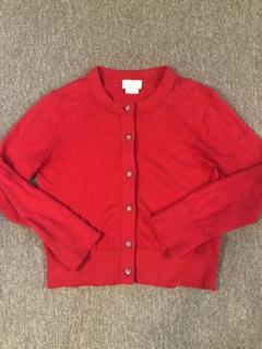 最安価格 カーディガン 超美品✨ケイトスペード 真っ赤 メルカリ - XS トップス