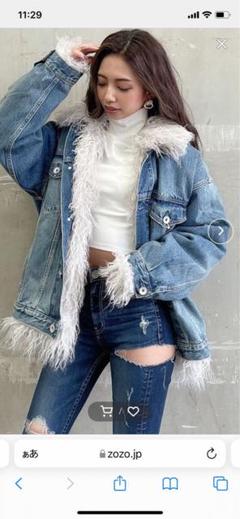 GYDA♡3way♡チベットファーフェイク/Gジャン/アウタ GYDA♡3way♡チベットファーフェイク/Gジャン/アウタ - メルカリ