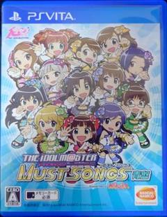PSVITAゲームソフトTHE IDOLM@STER MUST SONGS 青盤