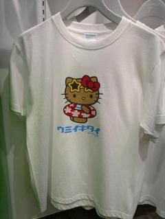 沖縄ポップ OKINAWAPOP 向日葵店 限定Tシャツ ウミイキタイ キティ