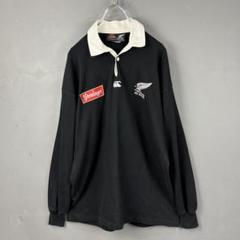 ニュージーランド製 90s カンタベリー オールブラックス 長袖