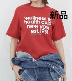 SPORTY&RICH Tシャツ　ネイビー　Lサイズ　中古 SPORTY&RICH Tシャツ ネイビー Lサイズ 中古 - メルカリ