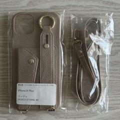 iPhone 14 Plus用 カードポケット付きケース