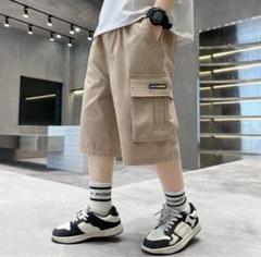 【新品】キッズ ハーフパンツ ボトムス こども 子供服 男の子 韓国 夏 140