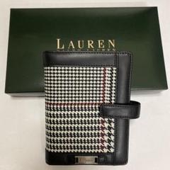 ラルフローレン　チェック柄手帳　未使用品　A6サイズ ralph-074.jpg