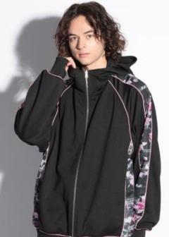 HARE × プロジェクトセカイ リバーシブルデジタルラインパーカー