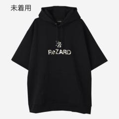 ReZARD Sequin Shortsleeve Hoodie （ブラック）