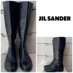 試着のみ】JIL SANDERジル・サンダー ロングブーツブラック21.5cm ...