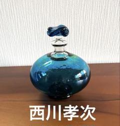 西川孝次吹きガラス飾り瓶 あまねや通信: 西川孝次の“再生ガラス”の仕事について