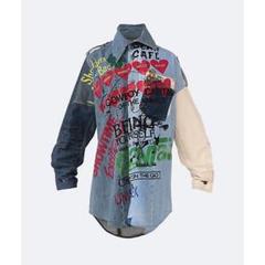注目の福袋！ 新品 限定 Vivienne カオスシャツ ユーズドストック Westwood ジャケット・アウター