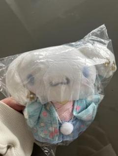 シナモン 着物マスコット