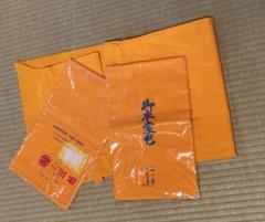 四ツ手衣装包み ウコン3枚セット　三越