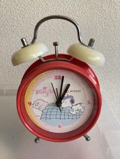 ユニバーサルスタジオ&NISSAYコラボ スヌーピー 目覚まし時計