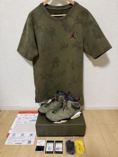 豚*プ様 【美品】 NIKE トラヴィス エアジョーダン6 26.5cm tシャ