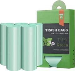 Compostable Trash Bags, 13-15,[並行輸入品]