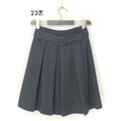 A9226/極美品 春夏 23区 ニジュウサンク ウール 膝丈 ミディ丈