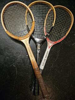 ラケット　テニス　木製　ヴィンテージ　昭和レトロ　Wilson　GALUWAY ラケット テニス 木製 ヴィンテージ 昭和レトロ Wilson GALUWAY