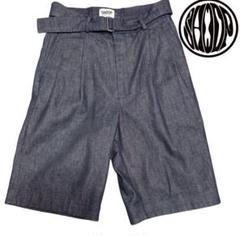 シュープ SHOOP CLOTHING ショートデニム パンツ Sサイズ