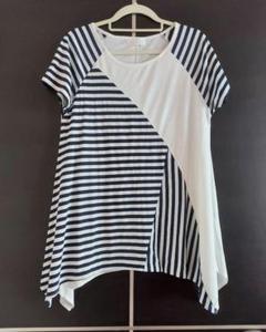 Karl Park Lane カールパークレーン ストライプ 半袖Tシャツ