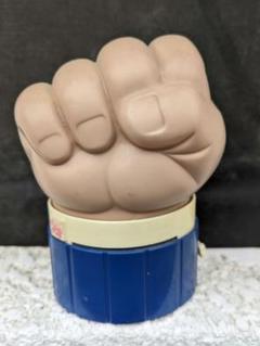 ビンテージ 1986年部長のおしゃべりげんこつ貯金箱 昭和レトロ ビンテージ 1986年部長のおしゃべりげんこつ貯金箱 昭和レトロ