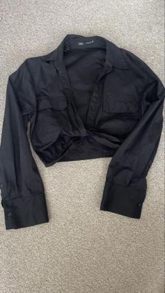 新品希少！　ZARA　ジップジャケットブルゾンコートショート丈 新品希少！ ZARA ジップジャケットブルゾンコートショート丈