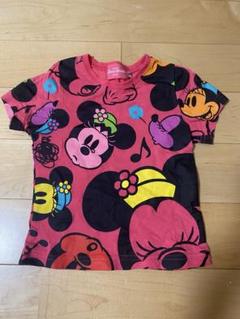 ミニーTシャツ　キッズTシャツ　ディズニー　100