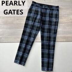 パーリーゲイツ 総柄 ハーフパンツ綿20%混ストレッチ【メンズ サイズ4(M)】 パーリーゲイツ☆総柄☆毛50%混☆ストレッチ☆パンツ 【メンズ