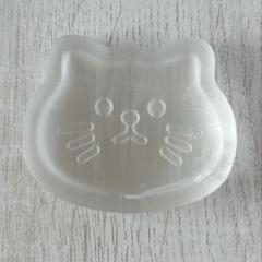 セレナイト*＊猫＊*小物入れ*＊ 64mm