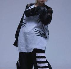 Gamchu【ガムチュ】ボクほねほねでも動けるよジャージ/ブラック