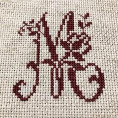 M　クロスステッチ完成品　　3点 11CTクロスステッチキット植物デザイン刺繍作成キット60×80×3cm