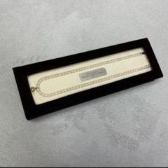 JAL機内販売 限定 MARUWA 養殖真珠ネックレス K18トップ　丸和 丸和インターナショナル 真珠 ダイヤモンドネックレス JAL 機内