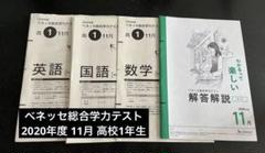 ベネッセ総合学力テスト 2020年度 11月 高校1年生