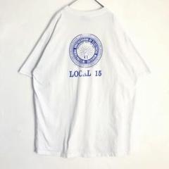 3017　USA製　Lee　BROTHERHOOD 企業　Tシャツ　半袖　白