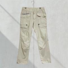 T258【パーリーゲイツ】パンツ　サイズ５　ゴルフウェア　ウエストゴム　ロゴ　白