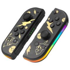 【新品/大人気】ピカチュウジョイコン L/Rセット switch コントローラー