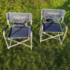 mont-bell アウトドアチェア フォールディングフィールドチェア　2脚 mont bell - フォールディング フィールドチェアの通販 by イユ