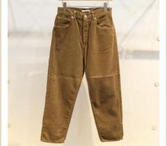 ハツキ　HATSKI　コーデュロイ　パンツ　ブラウン　3 HATSKI/ハツキ Loose Tapered Corduroy [パンツ]｜MAPS 通販