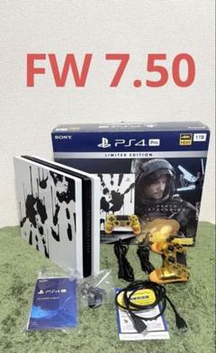 【希少！FW7.50】PS4 Pro本体　デスストランディング