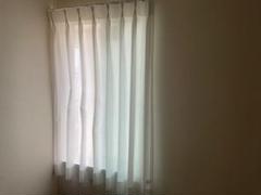 ミラーレースカーテン1枚片開き