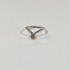 完全最終価格☆新品⭐︎Bijumam⭐︎長方形パールリング⭐︎ 最終値下げ！ビジュマム bijumam シルバーリング2点セット