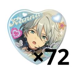 あんスタ　GIRA⭐︎デコ　ハート缶バッジ　カンナ